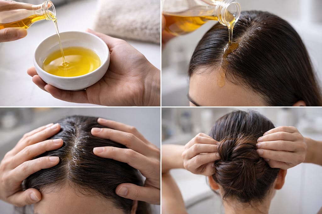 coconut oil vs olive oil for hair