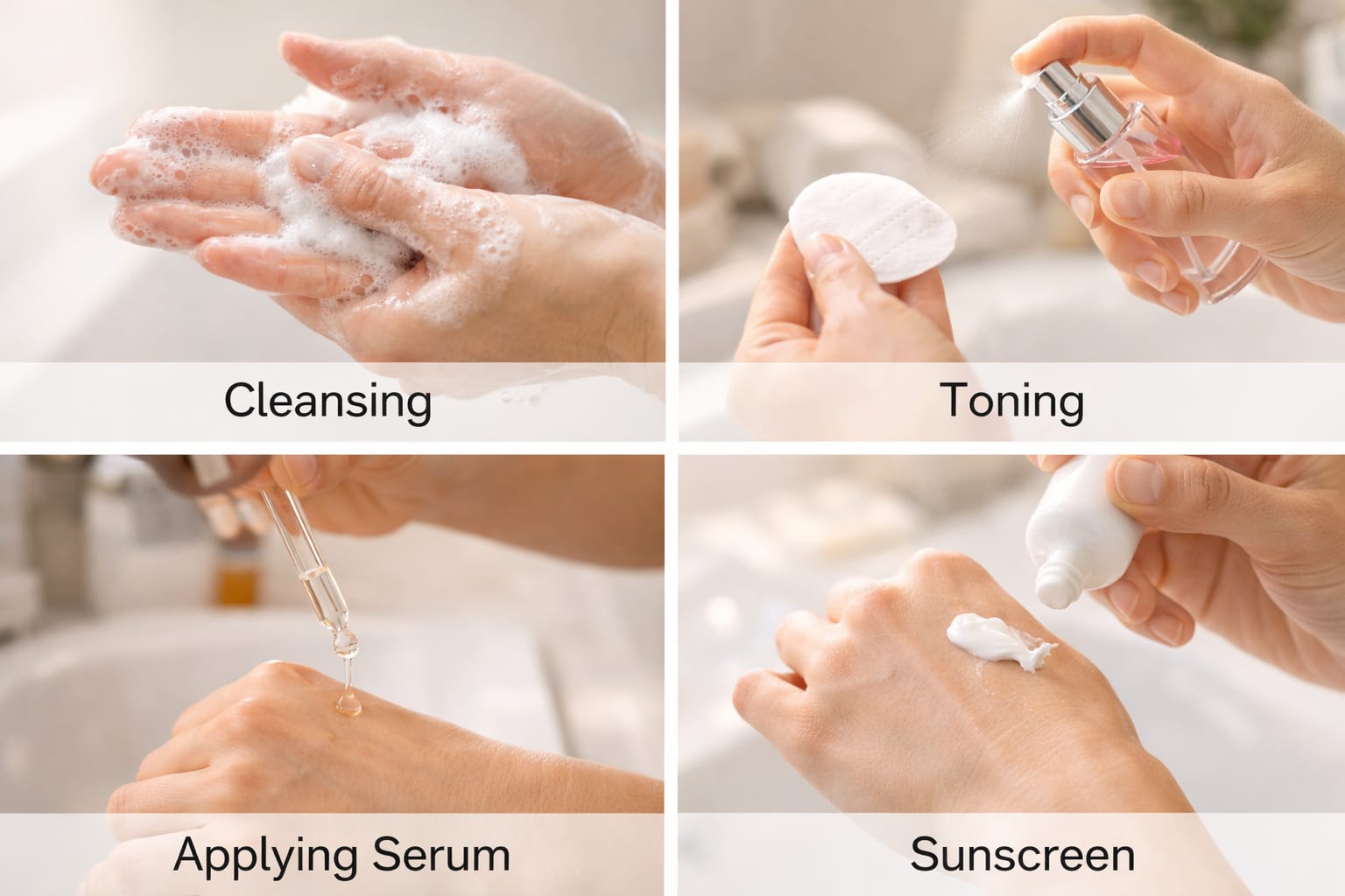 How to Use a Morning Skincare Routine for Glow (Step-by-Step)