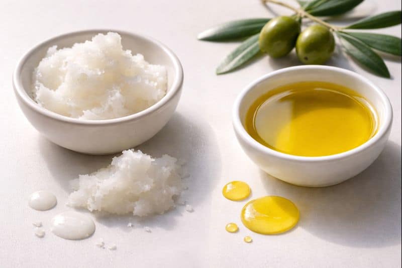 coconut oil vs olive oil for hair